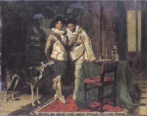 The Connoisseurs — Ferdinand Victor Léon Roybet