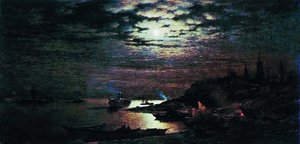 Moonlit Night — Gavriil Kondratenko