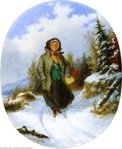 Going To Market — Cornelius David Krieghoff