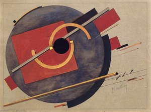 Ébauche Préliminaire Pour Un Affiche — El Lissitzky