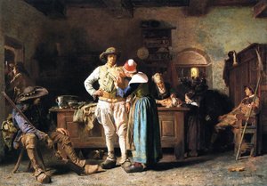 Hoc Signo Vinces (also Known As In This Sign Shalt Thou Conquer) — Thomas Hovenden