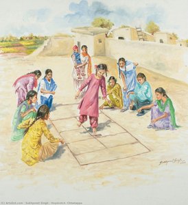 Hopscotch -chhatappu — Sukhpreet Singh