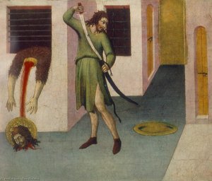 Beheading Of St John The Baptist — Sano Di Pietro