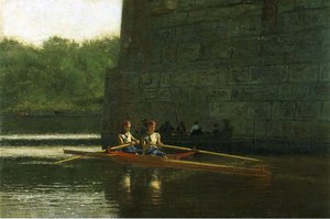 The Oarsmen (also Known As The Schreiber Brothers) — Thomas Eakins
