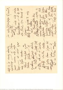 Lettre De Gustav Klimt À Marie Zimmermann À Villach — Gustave Klimt