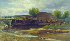 Landscape With Lake — Konstantin Yegorovich Makovsky
