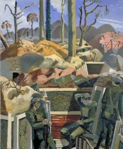 Spring In The Trenches, Ridge Wood, 1917 — Paul Nash