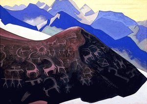 Lahul Sziklák 1935 — Roerich, Nicholas