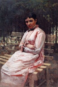 In The Park (also Known As Portrait Of S.r. Levitskaya) — Mikołaj Jaroszenko