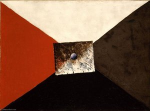 Composition (marchand De Couleurs) — Man Ray
