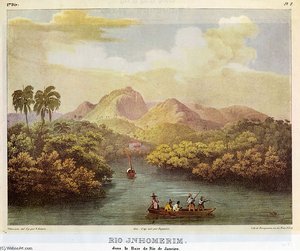 Rio Jnhomerim — Johann Moritz Rugendas
