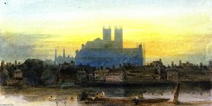 Westminster From Lambeth — David Cox