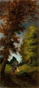 The Wood Gatherer — Narcisso Díaz De La Peña