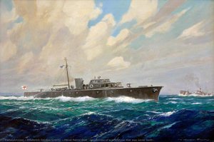 Naval Patrol Boat (impression Of A Prototype That Was Never Built) — Frederick Gordon Crosby