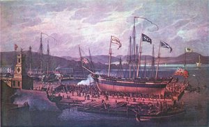 Launch Of The S.s. Christian — Robert W. Salmon
