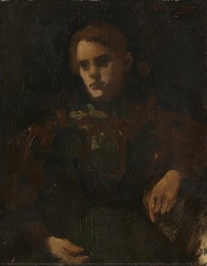 Study After The Model (geesje Kwak?), George Hendrik Breitner, C. 1880 - C. 1923 — George Hendrik Breitner