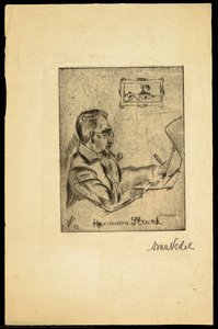 Portrait Of Hermann Struck — Arno Nadel