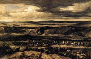 The Defeat Of The Cimbri — Alexandre Gabriel Decamps