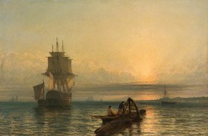 Sunrise At Sea — Henry Thomas Dawson