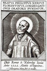 Beatus Philippus Nerius — Hieronymus Wierix