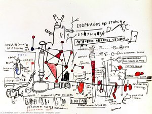 Pelptic Ulcer — Jean Michel Basquiat