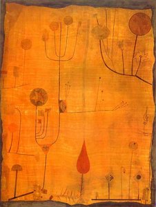 Frutas Sobre Rojo — Paul Klee