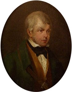 Sir Walter Scott (1771–1832), Novelist And Poet — Gilbert Stuart Newton