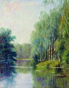 Lake — Konstantin Yakovlevich Kryzhitsky