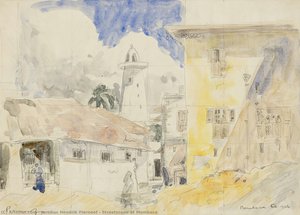 Streetscene At Mombasa — Jacobus Hendrik Pierneef