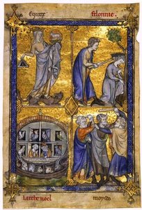 Miniature From Somme Le Roy — Master Honoré