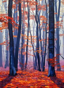Indigo Canopy, Emberfall — Jacques Villedieu