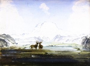 Mount Snøhetta, Dovre — Peder Balke