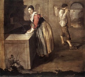 The Laundress — Giacomo Ceruti (pitocchetto)