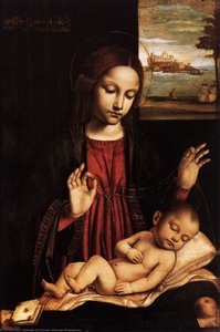 Virgin Of The Veil (madonna Del Velo) — Ambrogio Da Fossano (ambrogio Bergognone)