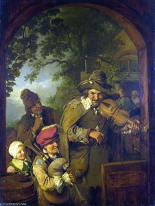 The Wandering Musicians — Christian Wilhelm Ernst Dietrich Dietrich