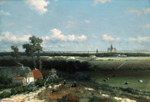 View Of Haarlem — Johan Hendrik Weissenbruch