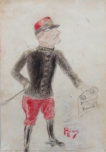 [caricature Of Marshal Hermes Rodrigues Da Fonseca] — Nair De Teffé Von Hoonholtz
