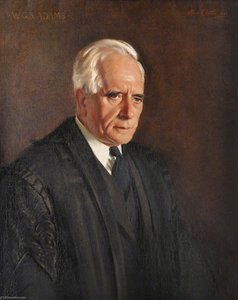 William George Stewart Adams (1874–1966) — Alexander Christie