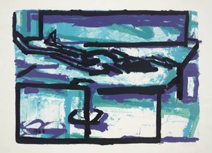 Reclining Figure I — Frank Helmuth Auerbach