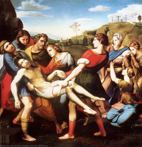 The Entombment — Giovanni Battista Salvi Da Sassoferrato