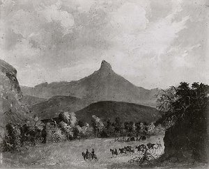 Valley Of The Mimbres, (painting) — John Mix Stanley