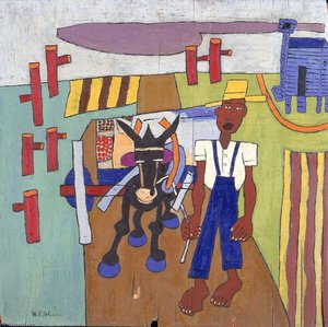 Off To Market — William H. Johnson