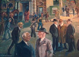 Fra Klingenbergområdet — Christian Krohg