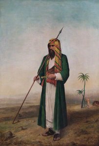 Sir Richard Francis Burton (1821–1890), In Arab Dress — Albert Letchford