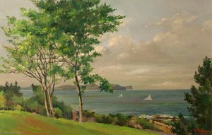 Belfast Lough From Princetown Lodge — Robert John Woods