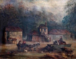 Granary And Stables Of The 'old Swan And Sugar Loaf' Inn — Walter William Acock