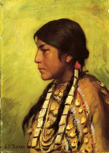 Blackfoot Girl — Joseph Henry Sharp