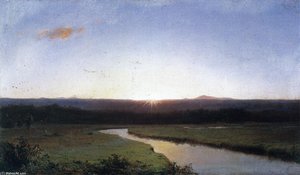Sunrise (also Known As The Rising Sun) — Frederic Edwin Church