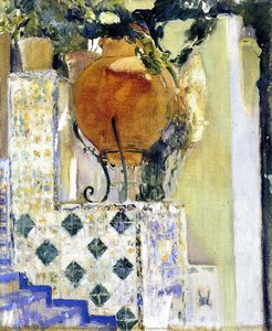 Dettaglio Del Giardino Della Casa Sorolla — Joaquín Sorolla Y Bastida
