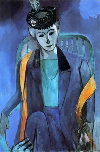 Portrait Of Mme. Matisse — Henri Matisse